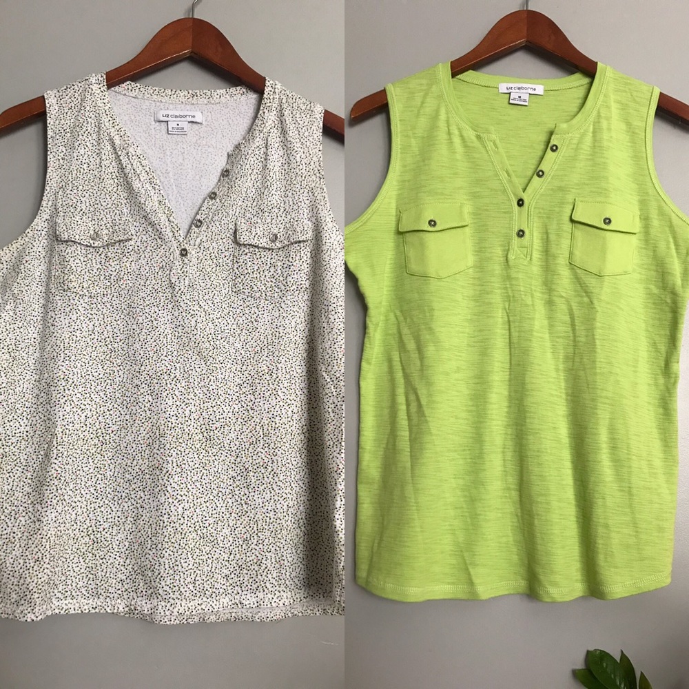 TWO for one ~ Liz Claiborne tank tops!
